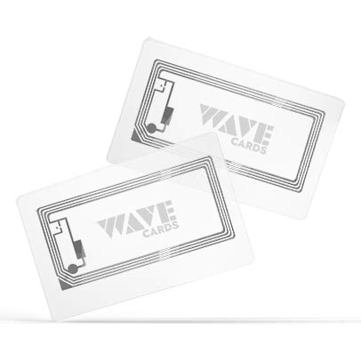 Transparent NFC Business Cards 